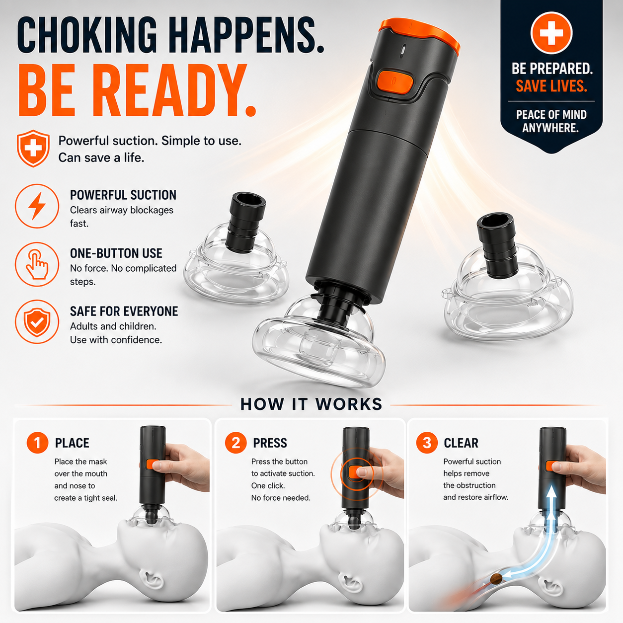 Choking Rescue Device